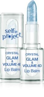 Selfie Project Crystal Glam & Volume 4D Lip Balm balzám na rty s peptidy 3.5 g