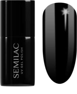 Semilac UV Hybrid Black & White Gel Nagellak Tint 031 Black Diamond 7 ml