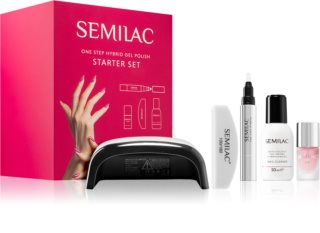 Semilac One Step Hybrid Starter Set σετ για τέλειο μανικιούρ