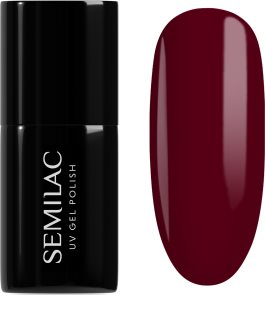 Semilac UV Hybrid Tastes Of Fall gelový lak na nehty odstín 404 Black Beans Muffin 7 ml
