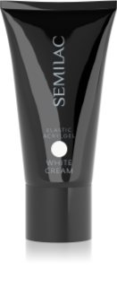 Semilac Acrylgel Elastic White Cream Acryl Gel voor Nagels