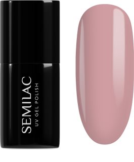 Semilac UV Hybrid Naked Nails gelový lak na nehty odstín 586 Dirty Rose Nude 7 ml