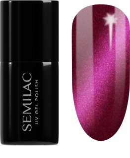 Semilac UV Hybrid Silk Effect hybrydowy lakier do paznokci z użyciem lampy UV / LED odcień 468 Pink Cosy Essential 7 ml