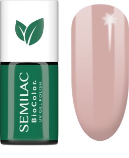 Semilac UV Hybrid BioColor hybrydowy lakier do paznokci z użyciem lampy UV / LED odcień 715 Yoga On Sand 7 ml