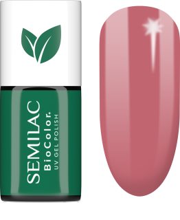 Semilac UV Hybrid BioColor hybrydowy lakier do paznokci z użyciem lampy UV / LED odcień 717 Rose Pink Meadow 7 ml