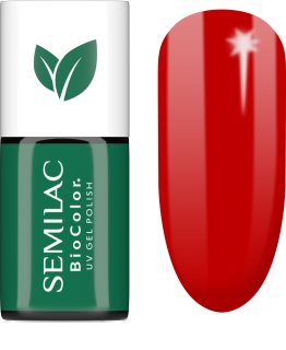 Semilac UV Hybrid BioColor hybrydowy lakier do paznokci z użyciem lampy UV / LED odcień 719 Red Cranberries 7 ml