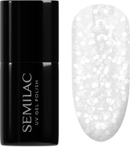 Semilac UV Hybrid Crushed_ICE smalto gel per unghie con lampada UV/LED