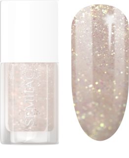 Semilac Glitter Nails Skimrande nagellack Skugga 040 Mermaid Glaze 7 ml