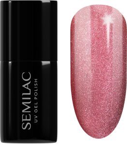Semilac UV Hybrid Gloss GALA gelový lak na nehty s použitím UV/LED lampy