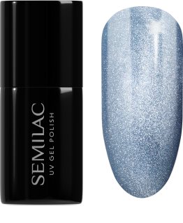 Semilac UV Hybrid Gloss GALA gelový lak na nehty s použitím UV/LED lampy
