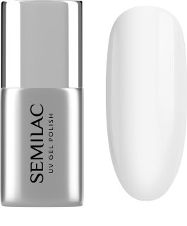 Semilac UV Gel Top No Wipe Sparkle Diamond vrchní gelový lak pro ochranu a lesk bez výpotku 7 ml