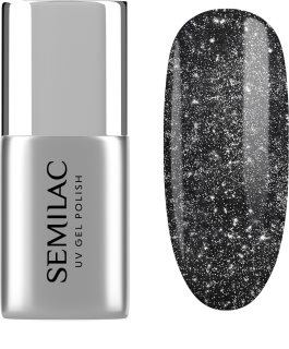Semilac UV Gel Top Flash ON vrchní gelový lak pro ochranu a lesk bez výpotku odstín T21 7 ml