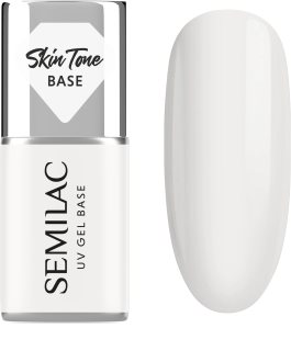 Semilac UV Gel Base Skin Tone Base podkladový lak pro gelové nehty