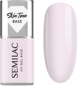Semilac UV Gel Base Skin Tone Base Pamatkārta gēla nagiem (tonis) Natural Pink 7 ml