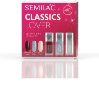 Semilac Set Classics Lover комплект лак за нокти