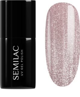 Semilac UV Hybrid Inner Glow τζελ βερνίκι νυχιών απόχρωση 962 Magnetic Mocha (Cat Eye) 7 ml