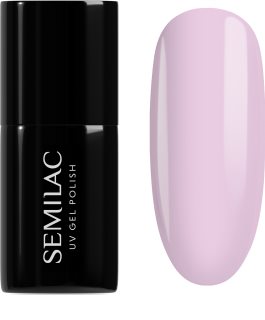Semilac UV Hybrid Inner Glow гел лак за нокти цвят 966 Lavender Haze 7 мл.