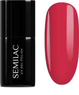 Semilac UV Hybrid Inner Glow τζελ βερνίκι νυχιών απόχρωση 968 Cherry Pop 7 ml