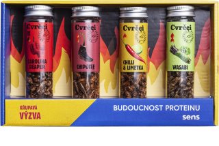 SENS Roasted Crickets Spicy prażone owady zestaw upominkowy