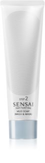 Sensai Silky Purifying Mud Soap (Wash & Mask) σαπούνι και μάσκα 2 σε 1 125 ml