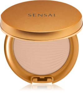 Sensai Silky Bronze Natural Veil Compact das pudrige Kompakt-Make-up für klare und glatte Haut