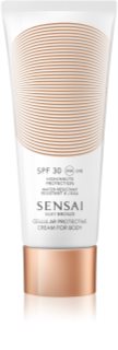 Sensai Silky Bronze Cellular Protective Cream For Body SPF 30 opalovací krém proti stárnutí pokožky SPF 30 150 ml
