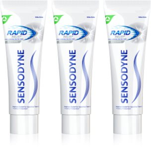 Sensodyne Rapid Whitening bleichende Zahnpasta für empfindliche Zähne