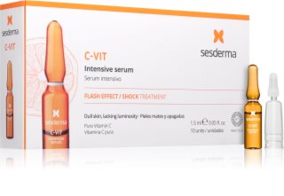 Sesderma C-Vit sérum illuminateur et rénovateur à la vitamine C 10x1,5 ml