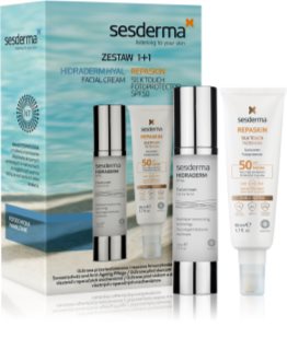 Sesderma Set Hidraderm Hyal+ Repaskin darčeková sada pre suchú až citlivú pleť 2 ks