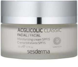 Sesderma Acglicolic Classic Facial omladzujúci hydratačný krém SPF 15 50 ml