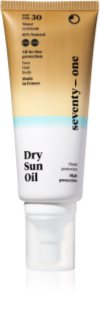 SeventyOne Dry Sun Oil SPF30 ochranný suchý olej na opalování na obličej, tělo a vlasy SPF 30 100 ml