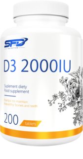 SFD Nutrition D3 2000 IU tabletki dla wsparcia układu odpornościowego i prawidłowego stanu zębów