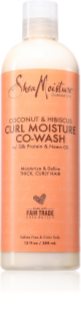 Shea Moisture Coconut & Hibiscus Co-Wash Cleanser hloubkově čisticí kondicionér pro kudrnaté vlasy 384 ml