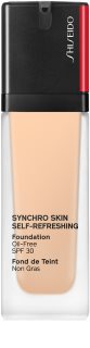 Shiseido Synchro Skin Self-Refreshing Foundation стійкий тональний крем SPF 30 відтінок 140 Porcelain 30 мл