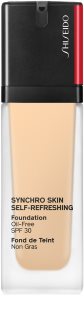 Shiseido Synchro Skin Self-Refreshing Foundation стійкий тональний крем SPF 30 відтінок 210 Birch 30 мл