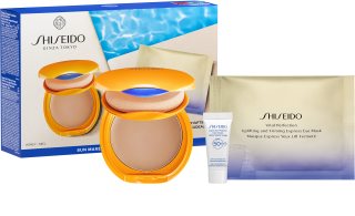 Shiseido Expert Sun Protector Tanning Compact Foundation SPF10 dárková sada pro ženy odstín Honey