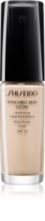 Shiseido Synchro Skin Glow Luminizing Fluid Foundation auffrischendes Foundation SPF 20 Farbton Neutral 1 30 ml
