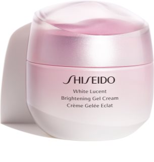 Shiseido White Lucent Brightening Gel Cream aufhellende und feuchtigkeitsspendende Creme gegen Pigmentflecken 50 ml