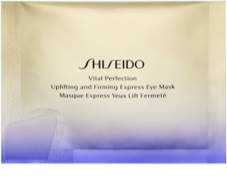Shiseido Vital Perfection Uplifting & Firming Express Eye Mask máscara com efeito lifting e refirmante para o contorno dos olhos 12 un.