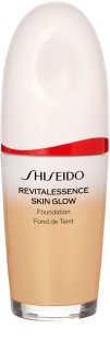 Shiseido Revitalessence Skin Glow Foundation könnyű alapozó világosító hatással SPF 30