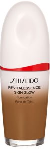 Shiseido Revitalessence Skin Glow Foundation лек фон дьо тен с озаряващ ефект SPF 30 цвят Suede 30 мл.