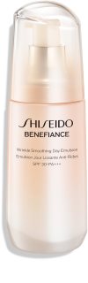 Shiseido Benefiance Wrinkle Smoothing Day Emulsion Beskyttende pleje mod aldring SPF 30 75 ml