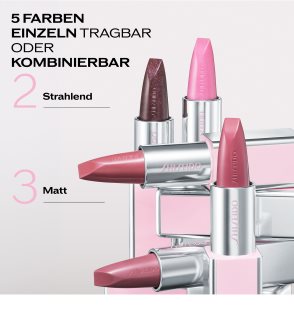 Shiseido Technosatin Pink Satin-Lippenstift