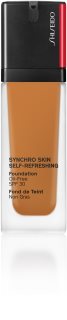 Shiseido Synchro Skin Self-Refreshing Foundation tartós alapozó SPF 30 árnyalat 430 Cedar 30 ml