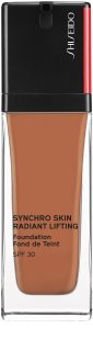 Shiseido Synchro Skin Radiant Lifting Foundation élénkítő lifting make-up SPF 30 árnyalat 450 Copper 30 ml
