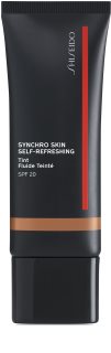 Shiseido Synchro Skin Self-Refreshing Foundation Hydrating Foundation SPF 20 shade 415 Tan Kwanzan 30 ml