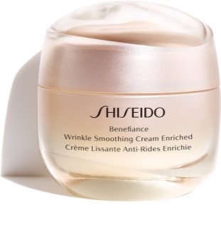 Shiseido Benefiance Wrinkle Smoothing Cream Enriched creme de dia e de noite antirrugas para pele seca 50 ml