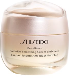 Shiseido Benefiance Wrinkle Smoothing Cream Enriched Dag- og natcreme mod rynker til tør hud