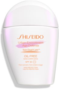 Shiseido Sun Care Urban Environment Age Defense mattierende Sonnencreme für das Gesicht SPF 30 30 ml