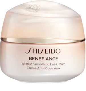 Shiseido Benefiance Wrinkle Smoothing Eye Cream nährende Augencreme zur Faltenreduzierung 15 ml